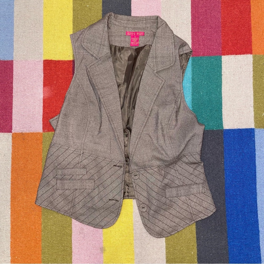 Pinstripe Women's Vest